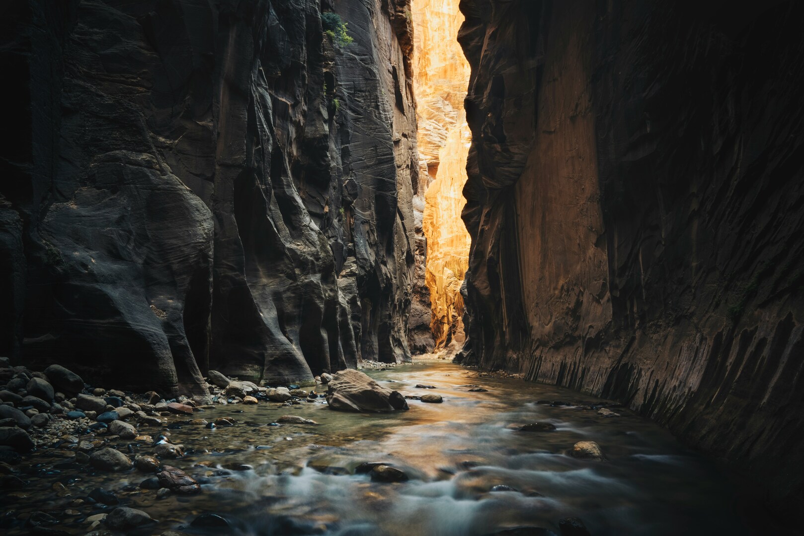The Narrows Slot Canyon